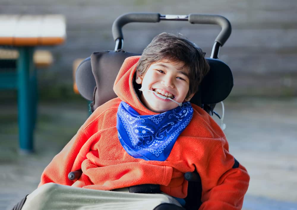Si Kecil dengan Cerebral Palsy