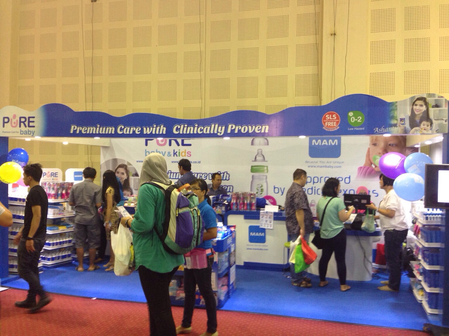 Event Purekids di Mother & Baby Fair ( Jakarta ) 2015