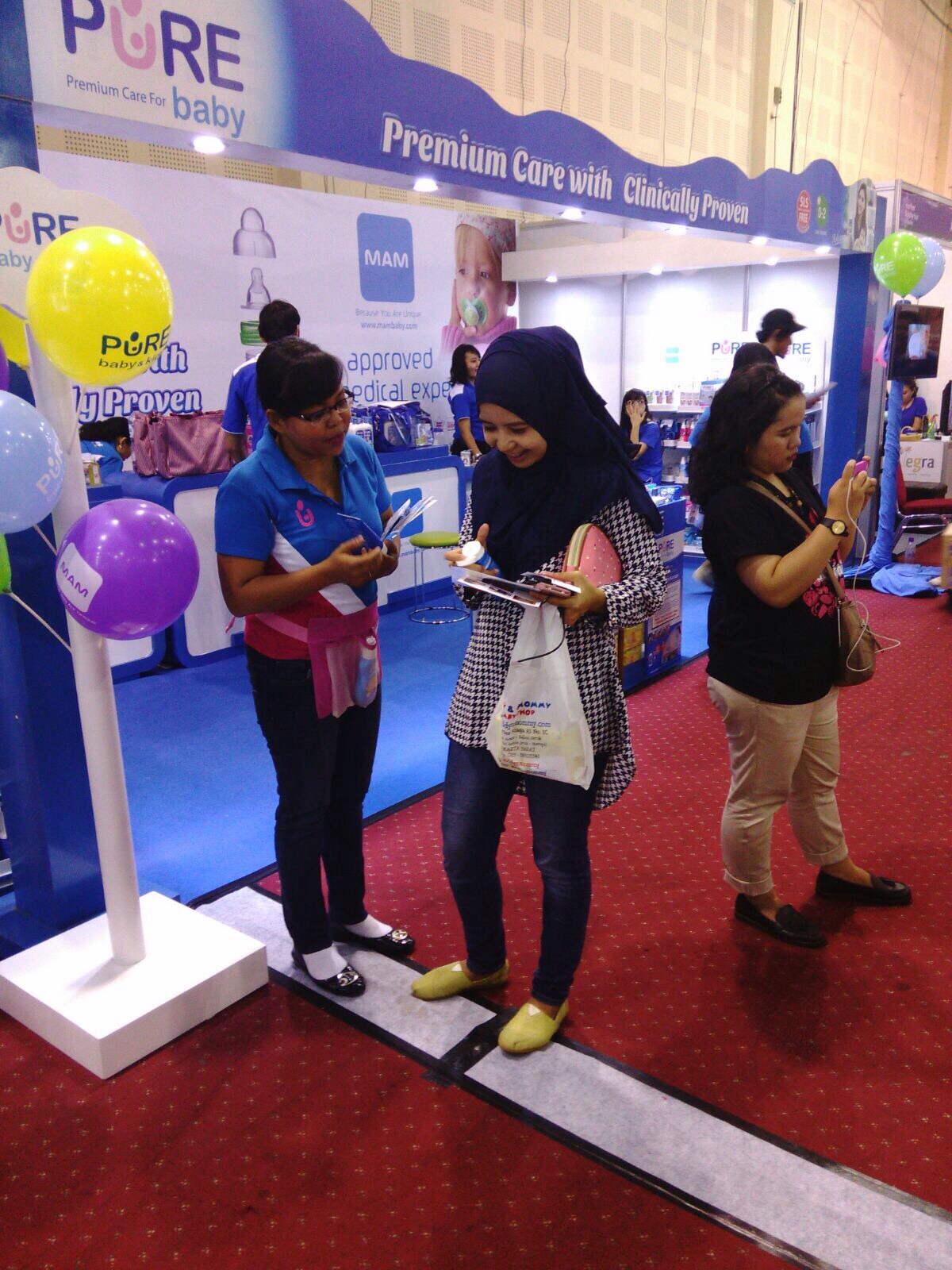 Event Purekids di Mother & Baby Fair ( Jakarta ) 2015 — foto 6